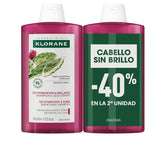 KLORANE-Pacote de shampoo BARBARIAN FIG 2 x 400 ml.-DrShampoo - Perfumaria e Cosmética